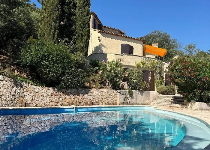 A Antheor Avec Vaste Piscine, Vue Et Montagne Апартаменти *