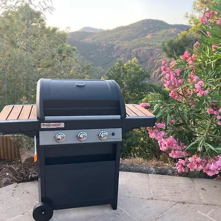 A Antheor Avec Vaste Piscine, Vue Et Montagne *