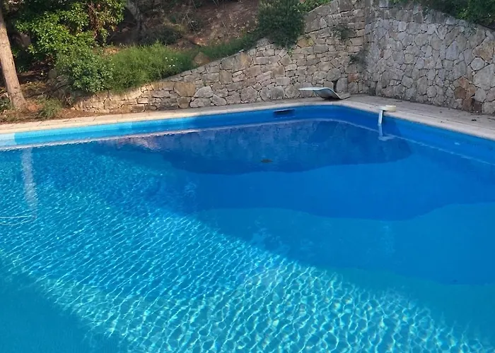 A Antheor Avec Vaste Piscine, Vue Et Montagne Lägenhet *